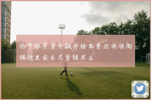 西甲球员身价飙升榜单费尔明领衔佩德里安东尼紧随其后